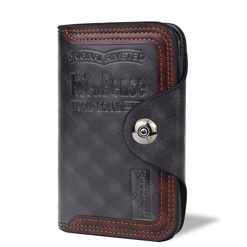 Men's wallet with large capacity