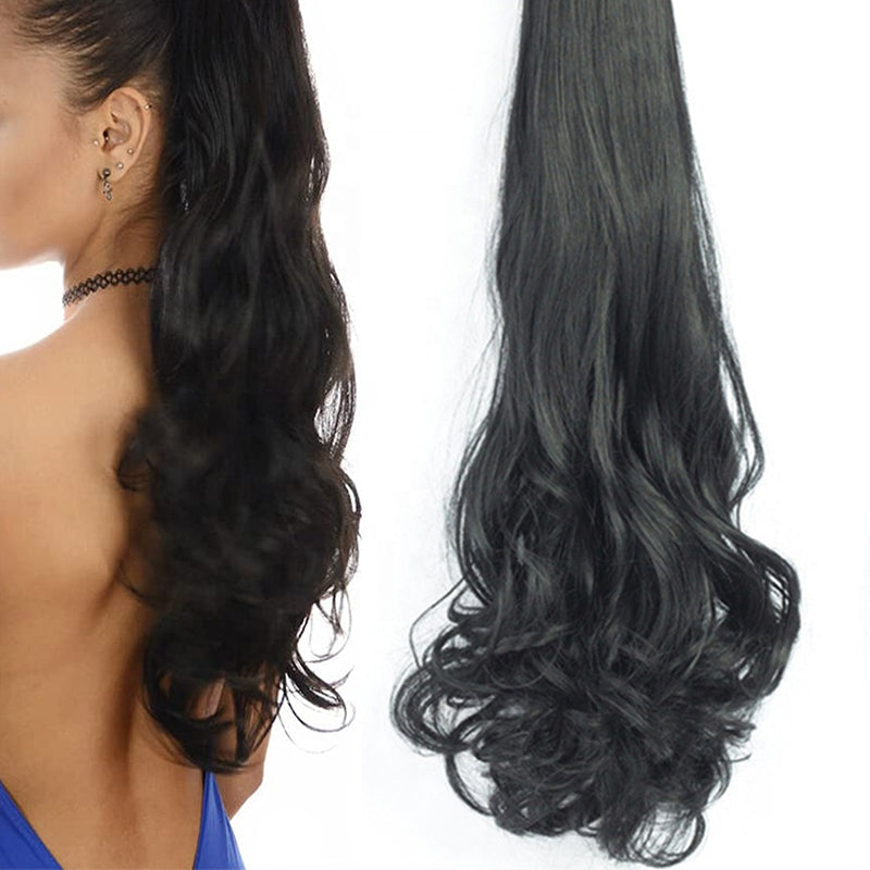 Long ponytail curly wig