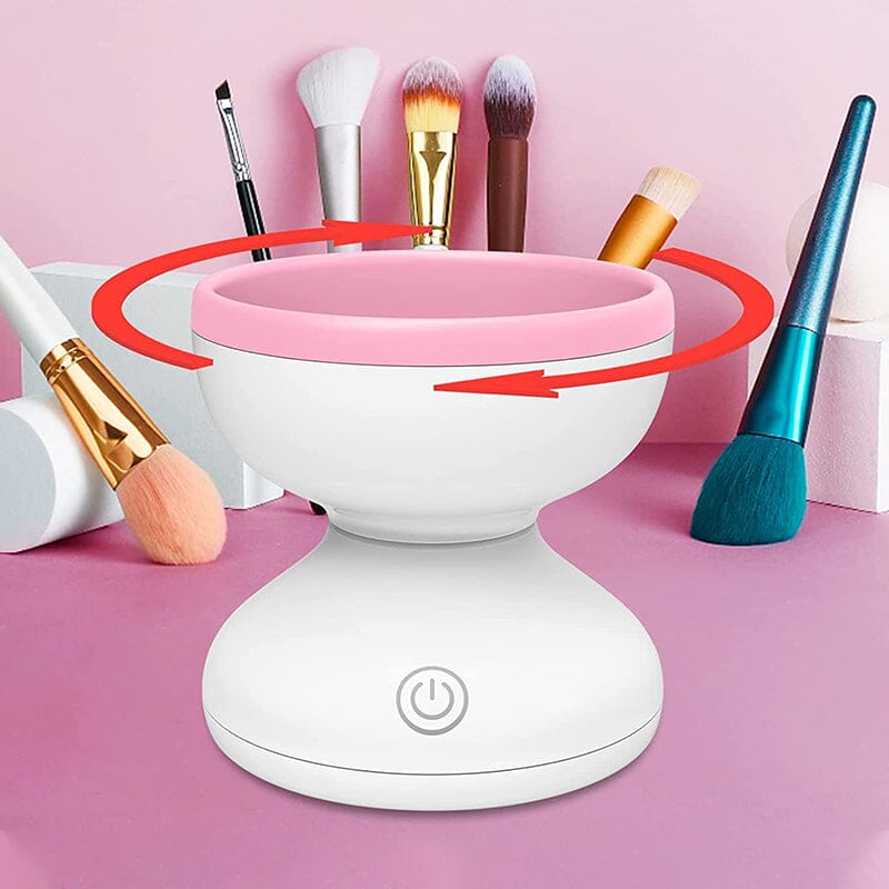 Power-makeup cleaning machine
