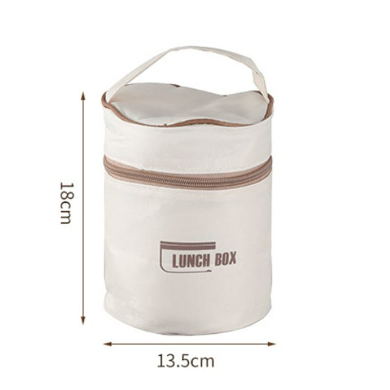 Portable insulated lunch container 
