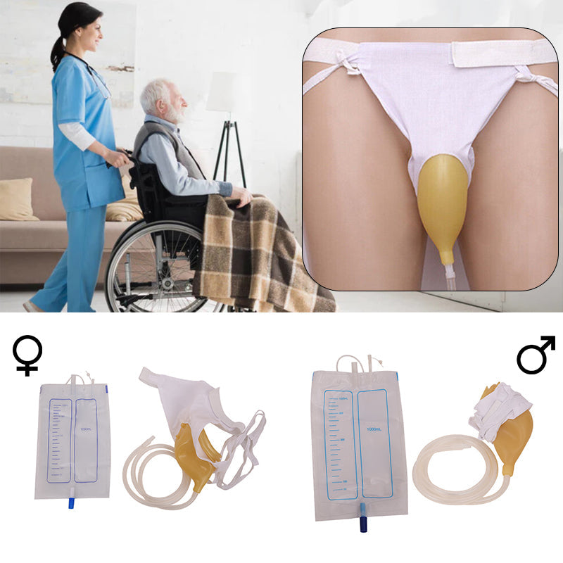 Portable and wearable urine collector