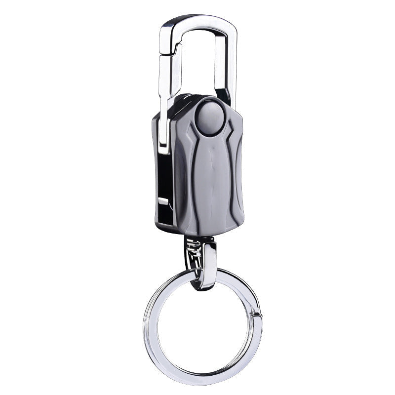 Four-in-one multi-purpose keychain 