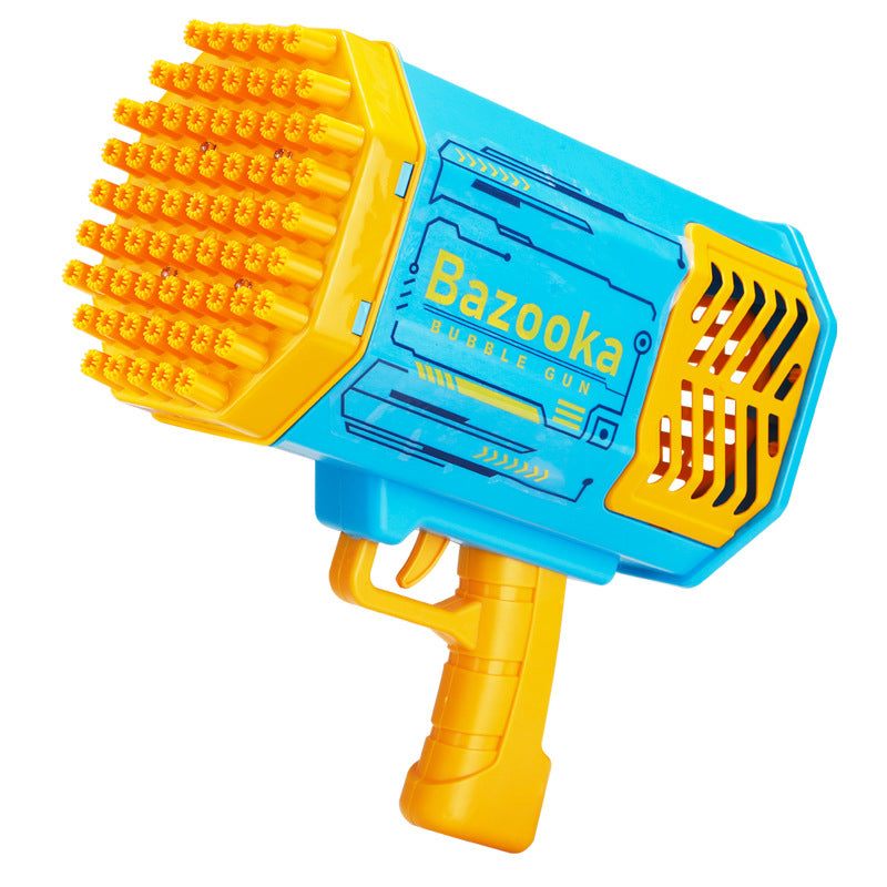 Manual bubble launcher with 69 holes
