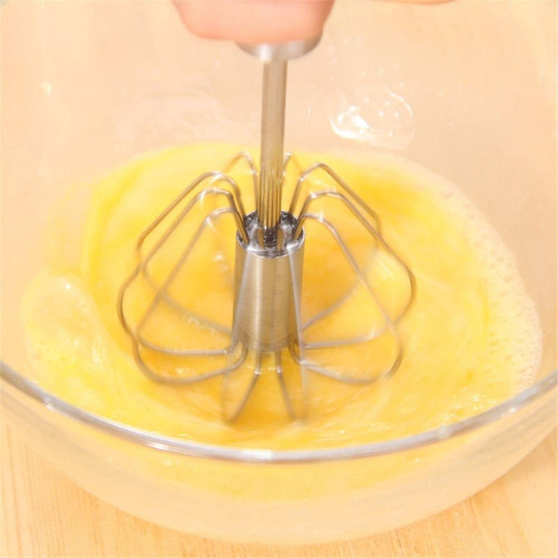 Automatic egg beater